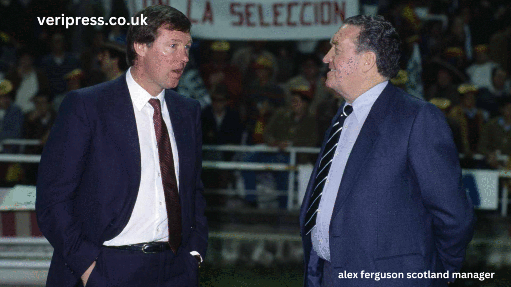 alex ferguson scotland manager